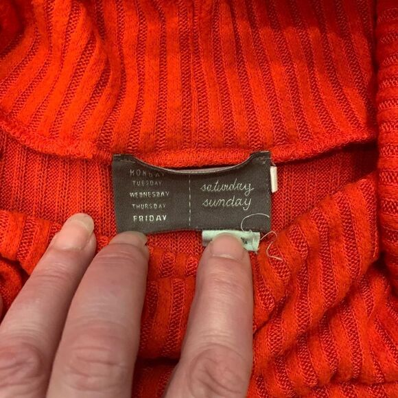 Anthropologie Saturday Sunday tunic / sweater. Size: S.  Drop shoulder.  Hi-low - Picture 2 of 4